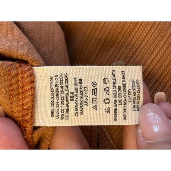 Free People Every Minute Every Hour Terra Cotta Button-Up Mini Skirt 8 - Picture 9 of 10